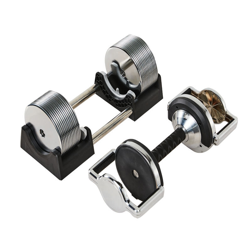 32KG Chrome Adjustable Dumbbell